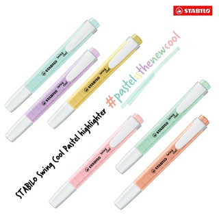 highlighter pen set STABILO Swing Cool Pastel Highlighter - 6 pcs.