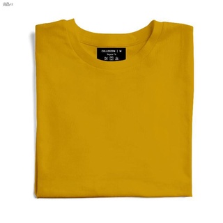 Department Stores☑●Plain T-Shirt | Khaki | Olive | Mustard | Rust | Peach