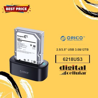 ORICO 6218US3 Docking Station Hard Drive Enclosure USB3.0 Max Support 12TB For HDD/SSD Support UASP (1)