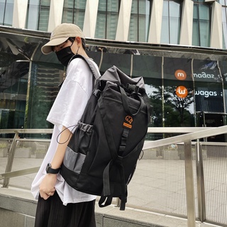 Foldable Bags Trendy Brand Backpack Men's Large Capacity Street Trend Sports Travel Backpack High S