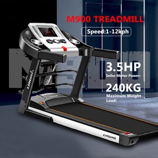 3.5HP Smart M900 Treadmill Exercise Machine for Home Household Foldable Ultra-Quiet Treadmill