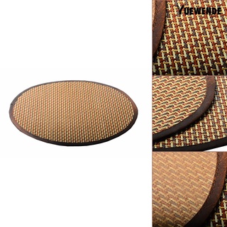 cooling mat✱❒﹍COD Pet Dog Cat Kennel Bed Round Rattan Cooling Pad Cushion Summer Sleepin