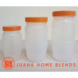 JuanaHB Peanut Butter Plastic Jar Container