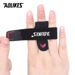 AOLIKES 1PCS Sports Finger Splint Guard Finger Protector Sleeve Support Basketball Sports Aid Arthritis Band Wraps Finge
