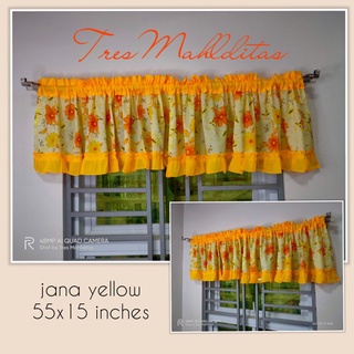 Jana Valance curtain made from geena size: 15in Length 60in Width (9)