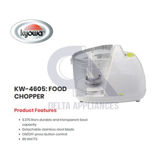 Garantiya ng pagiging tunay Kyowa Food Processor KW-4605