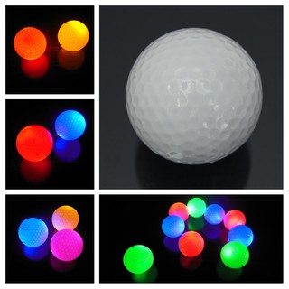 COD[ULOVE]Light-up Flashing Night light Glowing Fluorescence Golf Ball Golf
