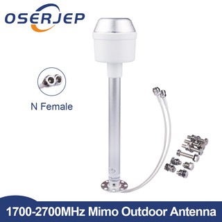 【 Ready Stock 】 2X24dBi Mimo Feed 3G 4G LTE Outdoor Antenna with 2*N female/0.3M,Cannot be used alon