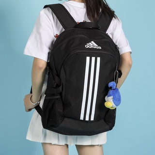 Travel Bags AdidasAdidas Backpack Men's and Women's Large-Capacity Backpack Men's Sports Bag Middle