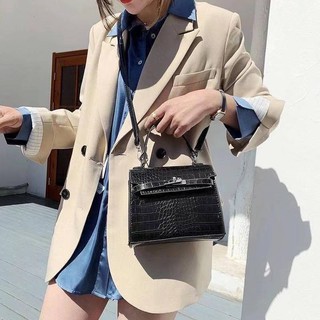 T&F Fashion Korean Style Women's Crocodile Skin Sling Bags Women Ladies Bag