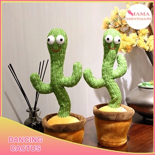 Best seller Dancing Cactus Plush Toys Squeaking Cute Early Childhood Education Baby Toy Plush Animal