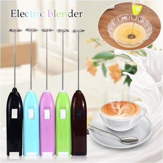 Mini Milk Drink Coffee Foamer Electric Egg Beater Mixer