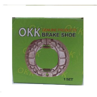 CT100 BRAKE SHOE "OKK" (FRONT-REAR)