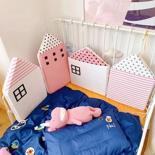 Indoor children Nordic small house children s room bed surrounding crib anti-collision head protect