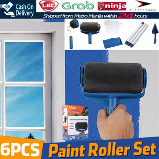 8pcs/set DIY Paint Roller Brush Tools Wall Decorative Set (1)