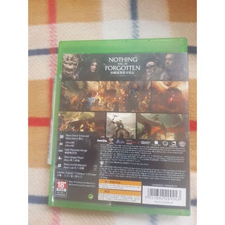 microsoft xbox one xbox1 middle earth shadow of war game