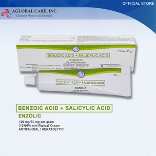 Benzoic Acid + Salicylic Enzolic Generic of Dermalin Whitfield's Ointmenl, Fungisol Cream 30g