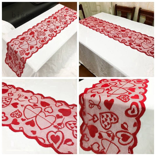 bigsm Valentine'S Day Table Flag Cupid Arrow Love Table Flag Doily Placemat Party Romantic