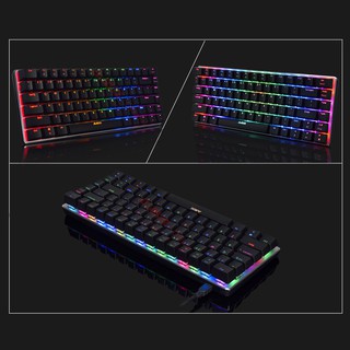 AJAZZ AK33 RGB Gaming Mechanical Keyboard Bluetooth and Wired Connection 82-Key Layout (2)