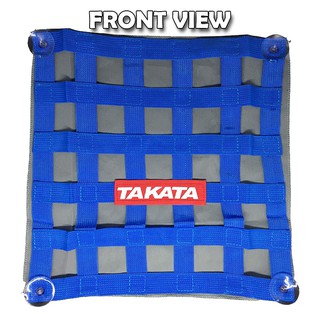 Automobile Interior Accessories☃JDM TAKATA STYLE 34CM X 34CM RACING WINDOW SAFETY NET DECOR SUNSHADE (1)