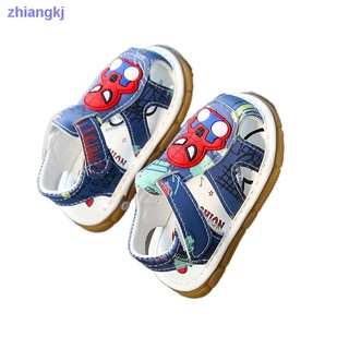Summer baby sandals for boys 6-12 months baby toddler shoes soft sole 0-1-2 years old Baotou non-slip shoes called shoes