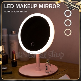 LED Makeup Mirror Dressing Table Mirror Beauty Makeup Mirror Fill Light Adjustable Face Mirror
