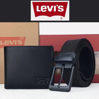 Levi's Wallet Men's Wallet Folding Wallet Card Wallet Mobile Coin Purse Wallet Belt Men's Belt Set