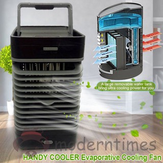 Portable Air Conditioner Cooler Humidifier Purifier Fan Cooling Flow Filter