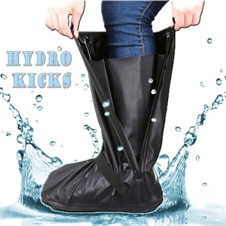 women boots☼Waterproof rain shoe covers for women men with zipper and extra sleeve rainy boots for w