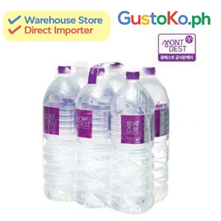 Montbest Natural Mineral Water (1 Liter Bottle)