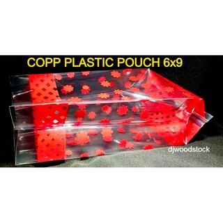 COPP PLASTIC POUCH 6"x9", 20pcs per pack