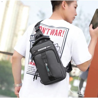New productSpecial offer∈✼New Mens Nylon Chest Bag Multi-Functional Casual Shoulder Bag Backpack Wat