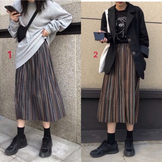 Korean Fashion Pleated Skirt