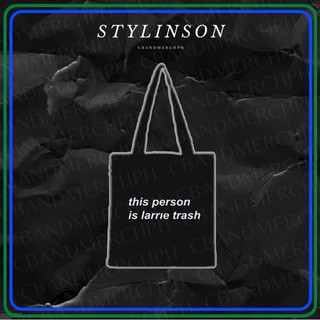 Stylinson: black tote bag