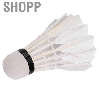 [READY STOCK] 3Pcs Goose Feather Shuttlecocks Badminton Ball Game Sports Training Equipment (7)