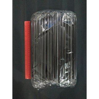 【spot】 Plastic Straws / Milk Tea Boba Straws - Straws 28cm for 1L (100 pcs individually wrapped)