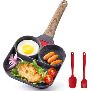 Cast Aluminum Non-stick Multi-section Frying Pan All-in-one Breakfast Frying Pan