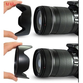 ♡MAR New EW-73B Camera Lens Hood for Canon 6D 700D 650D 60D EF-S 18-135mm BF17-85mm (1)