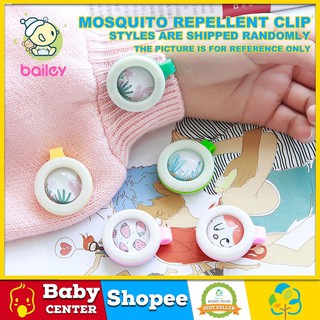 FOLDABLE BAGLUGGAGE BAG✲▨ↂAnti-mosquito buckle Children cartoon Badge mosquito repellent button clip