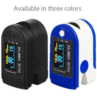 LED screen blood oxygen monitor Finger Pulse Low Battery Voltage Heart Rate(No battery)