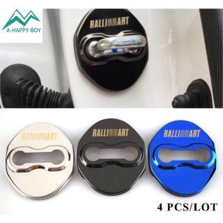【HP】Car Door Lock Cover Stainless Steel -Styling For Ralliart