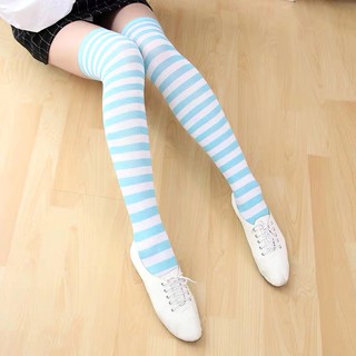 ◇☁❀Plain Knee High Socks Ladies Long Tube School Socks 1pairs/3pairs