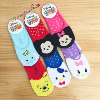 Tsum Tsum Mickey Minnie Daisy Donald Pooh Dumbo Foot Socks