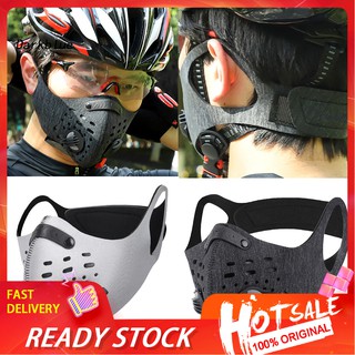 ✽QX✽Outdoor Sports Dustproof Anti Haze PM2.5 Filter Mouth Mask Face Cover with Valve
