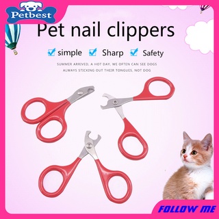 accessoryPet supplies♝✱⊕Pet Mini Scissors Nail Clippers for Small Dogs and Cats Cleaning Sup