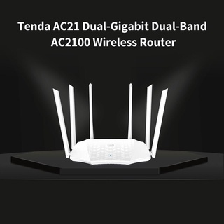 Tenda AC21 AC2100 Gigabit Wireless Router 2.4G/5G Dual Frequency Wifi 2033Mbps Coverage External Sig (1)