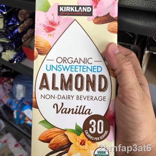 Spot goods ✶△▪Kirkland Organic Unsweetened Almond Milk 946 ML for Low Carb diet Aug 25 2021