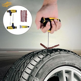 19D Tire Puncture Tire Plug Durable Universal Repair Kit (3)