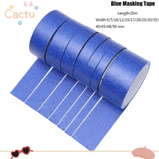 CACTU NEW Adhesive Blue Car Sticker Masking Tape Painting Paper Brush Paint Dedicated Painter Decor Temperature Resistance Writable DIY Craft Diamond Painting Tools