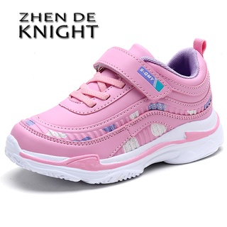 Kids Sport Shoes Running Shoes Girls Sneakers Tenis Infantil Pink Breathable Antislip Children